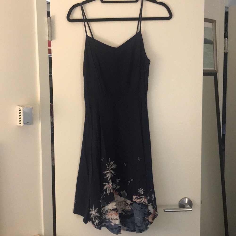 Old navy zip up fit and flare dress!